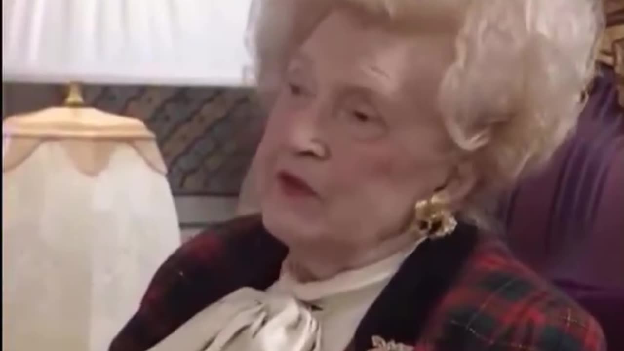 I’ve never seen this interview of President Trump’s mother