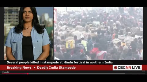 The Non-stampede at Maha Kumbh festival in northern India.