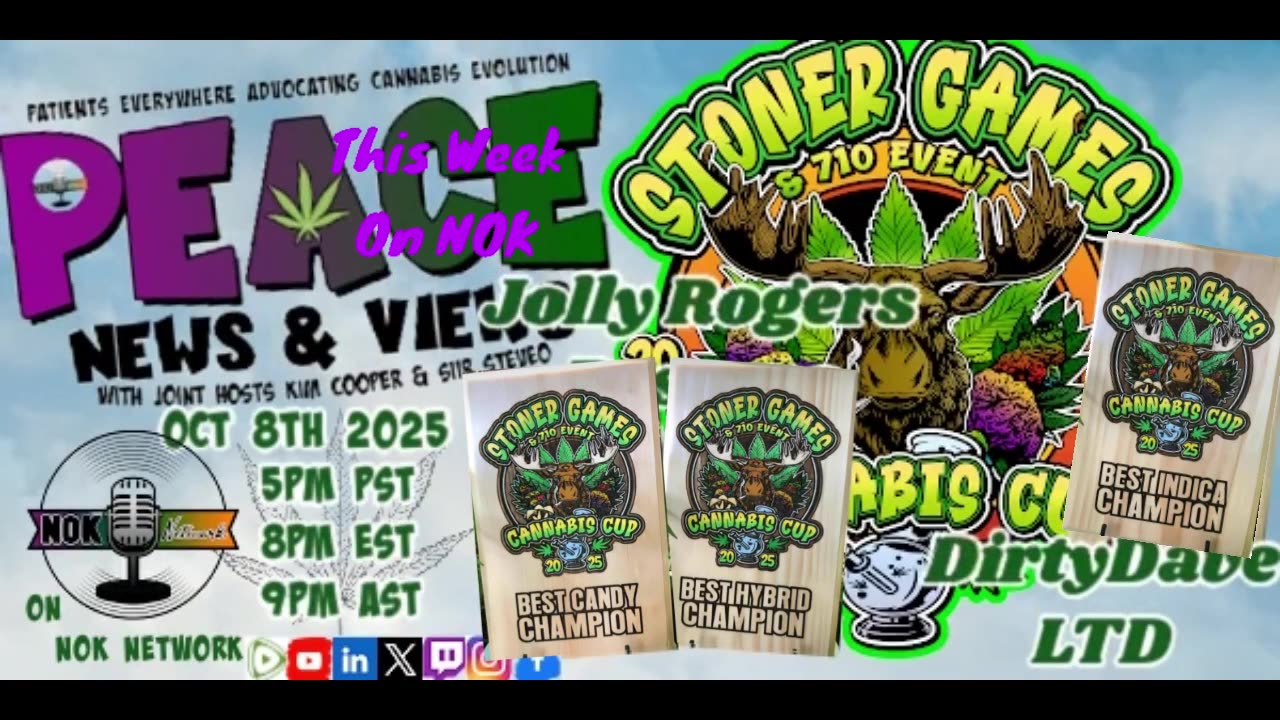 Peace News and Views Tonight: Jolly Rogers Reserve & Dirty Dave
