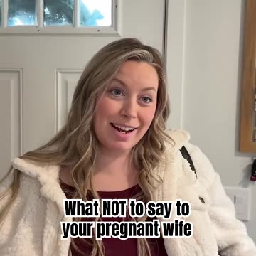 What NOT to say to your pregnant wife… 😂🤦🏻‍♂️