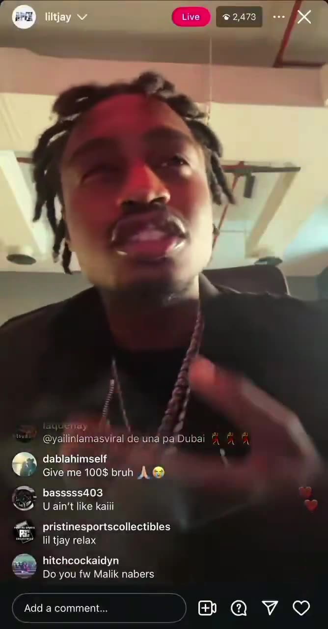 Lil Tjay Explains Why He Hates Kai Cenat