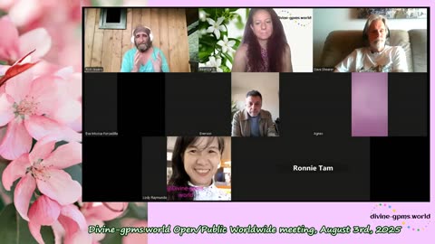 Divine-gpms.world Open_Public Worldwide meeting, August 3rd, 2025