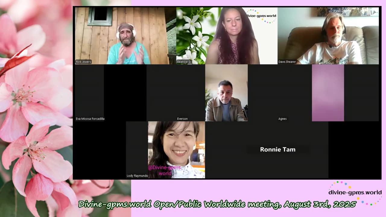 Divine-gpms.world Open_Public Worldwide meeting, August 3rd, 2025