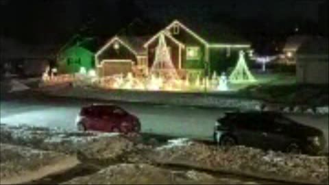 Christmas House live music and lights