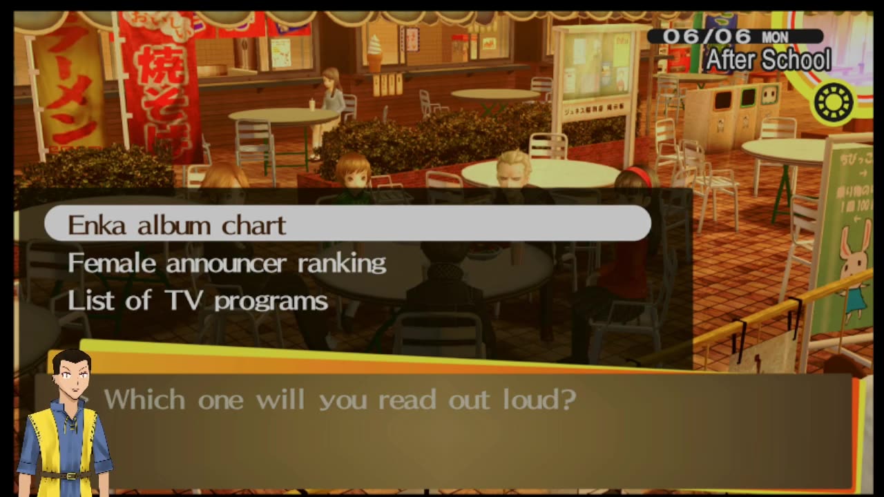 Persona 4 Golden (Switch2) day 17
