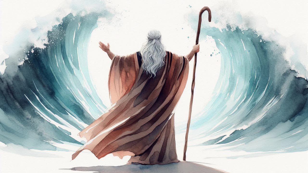 Moses parting the Red Sea Lofi Music, Peacful and Hopeful lofi music- Hopeful lofi (study/relax)