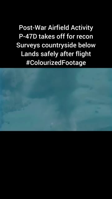 Post-War Airfield Activity