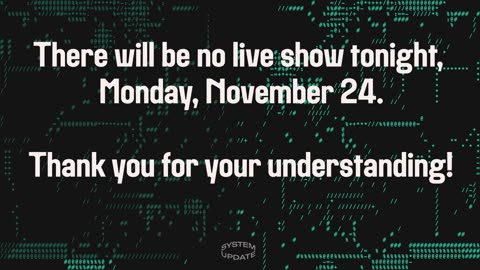 No Live Show Tonight