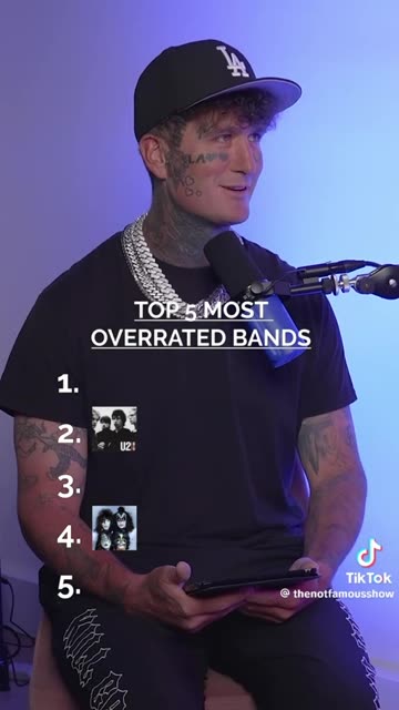 guess the top 5 most overrated bands of all time