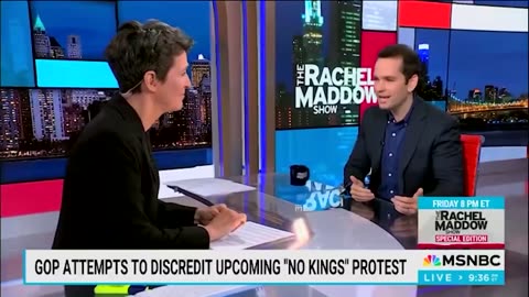 No Kings organizer calls protests “Most American thing since apple pie."