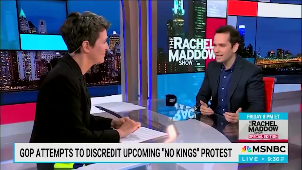 No Kings organizer calls protests “Most American thing since apple pie."