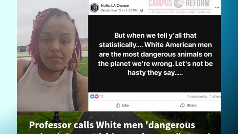 Professor calls White men 'dangerous animals,' says Kirk's murder was 'karma'