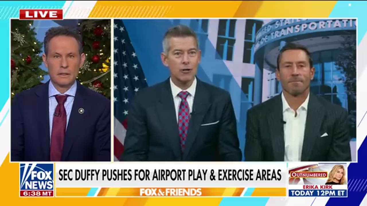 WATCH_ Trump Cabinet members push for exercise areas at airports