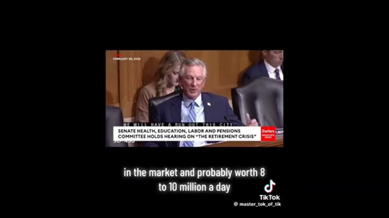 Tuberville - It's all a scam ..