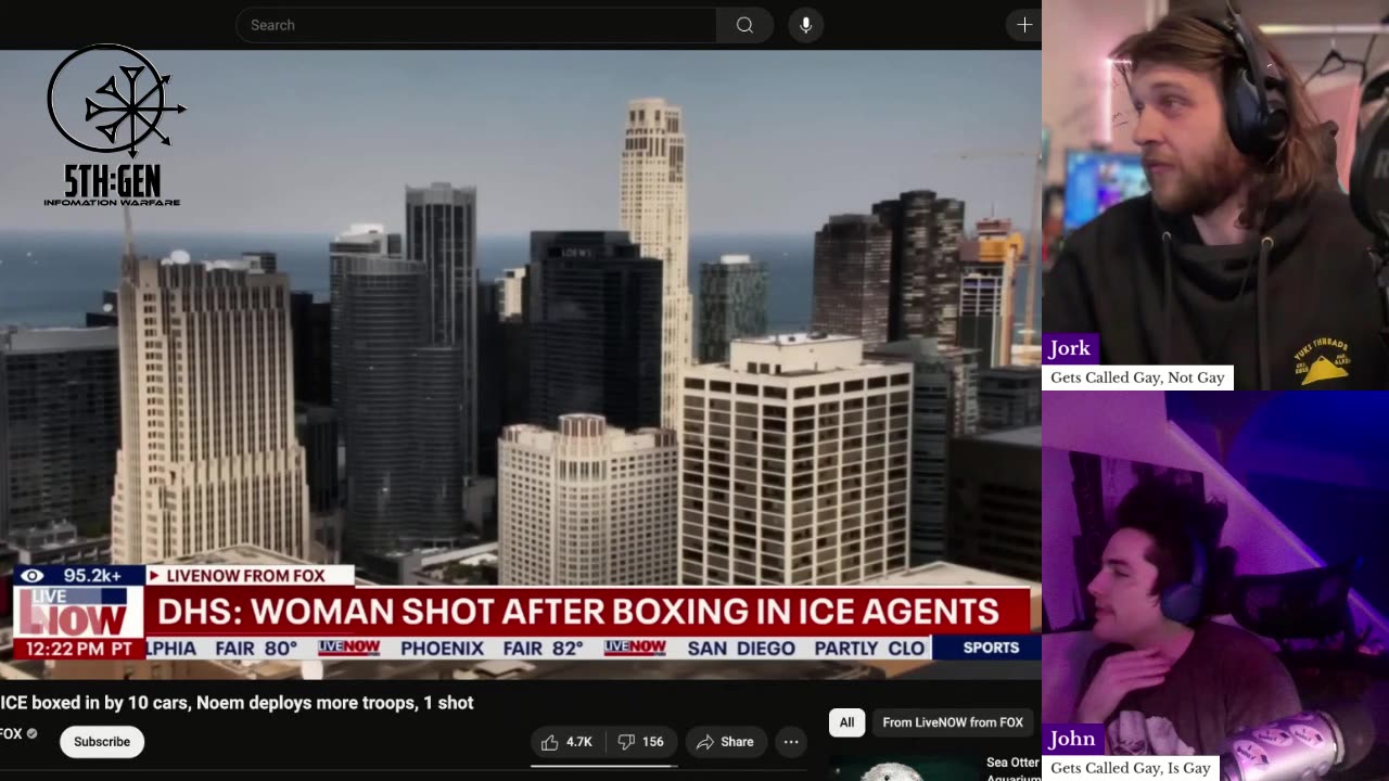 Goofy Portland And Chicago VS MAGA Brownshirts