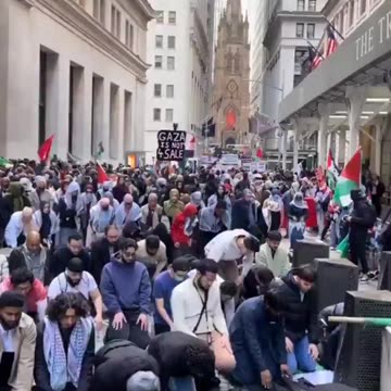 Praying to Allah in the streets beneath Trump's building is a huge provocation.