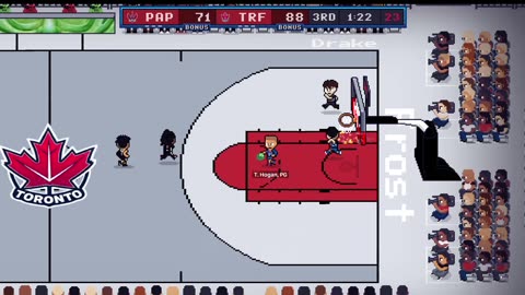 Green Hoopland Season 2: primetime game day 31 (20-5) Paris Phantoms @ (15-11) Toronto Frost