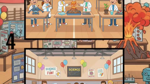 Science Labs Fun 🔬🧪 | Can You Spot the Differences? 👀✨