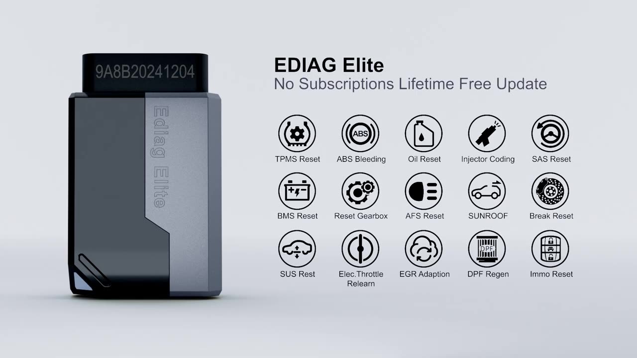 KINGBOLEN Ediag Elite OBD2 Scanner