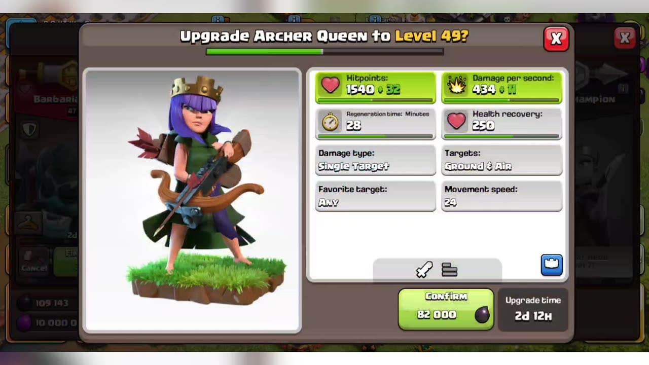 All 4 Heros upgraded at once in COC!!