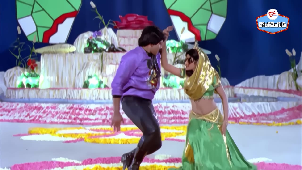 4k Kokamma Cheppamma Song _ Chiranjeevi_ Bhanupriya _ Donga Mogudu