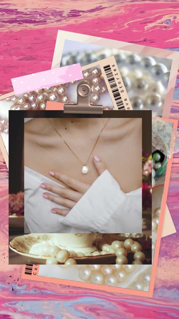 AVON JEWELRY. Pearly Ocean Links Bracelet