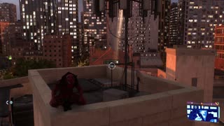 Marvel's Spider-Man 2 - Halloween Miles Morales meets Black Cat for the first time.