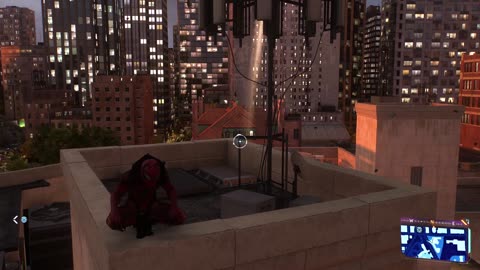Marvel's Spider-Man 2 - Halloween Miles Morales meets Black Cat for the first time.