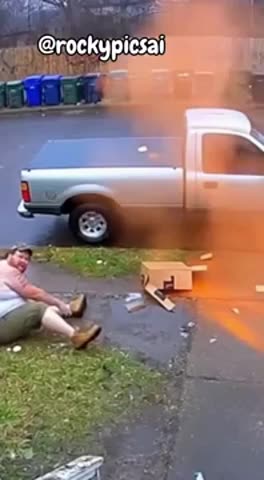 Package Thief Gets Instant Surprise 😂🦃 (THANKSGIVING EDITION) via @savevybot