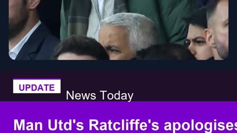 Man Utd's Ratcliffe's apologises for 'language' on immigration