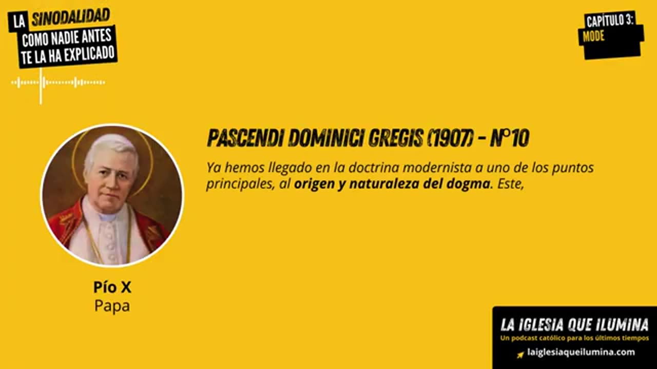 MODERNISMO Y SINODALIDAD 3