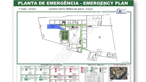 Catálogo de Plantas de Emergência ( Planos de Escape)
