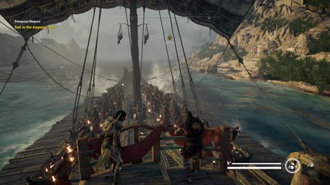 Assassin's Creed Origins: First Ever Battle in the Sea, Aya's First Naval Battle