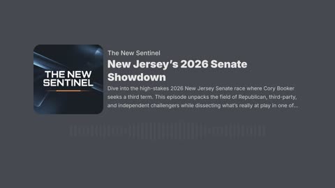 New Jersey’s 2026 Senate Showdown