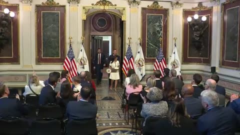 Vice President JD Vance Swears In Sean Duffy as Secretary of Transportation