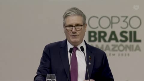 NOW - Keir Starmer: .. You don't meet a challenge like climate change by standing still.