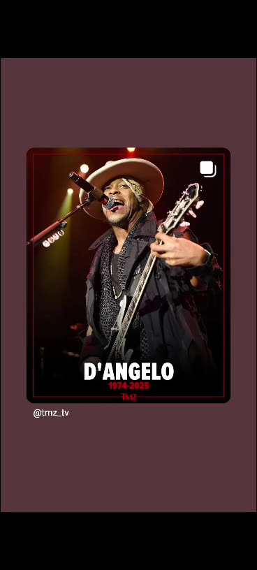 Rip to d Angelo rip to him 🙏🕊 🕯🎸🎤10/17/25