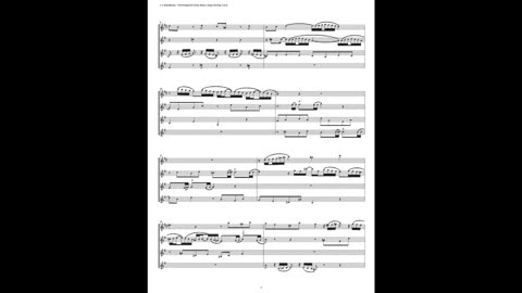 J.S. Bach - Well-Tempered Clavier: Part 2 - Fugue 20 (Clarinet Quartet)