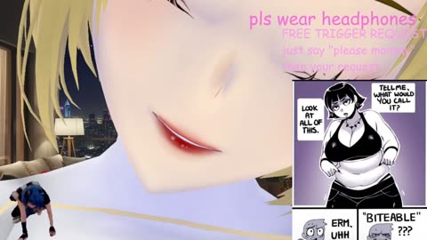 powermommy - up close kisses - [clip] [asmr]