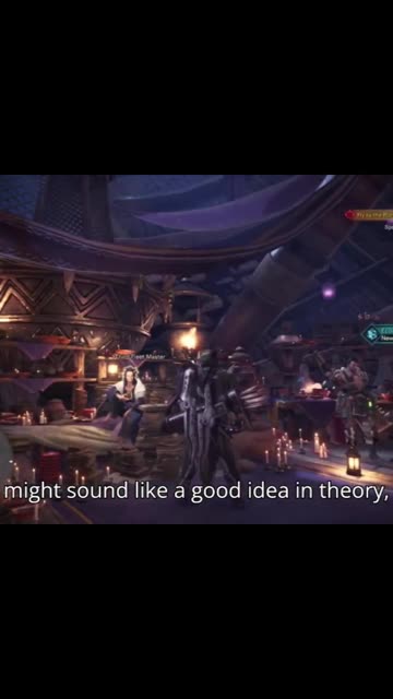 McDicken. Monster Hunter? Ep. (18)? Good idea on paper not in practice.