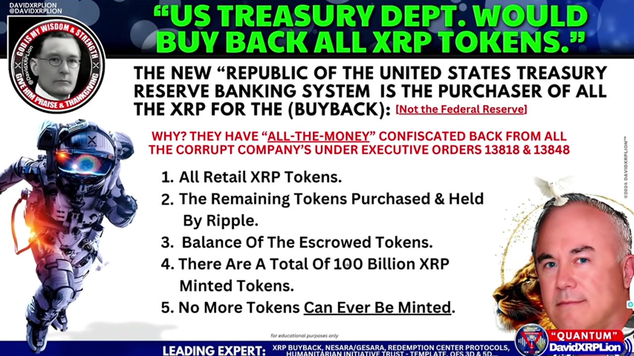 DavidXRPLion UPDATED WHAT YOU NEED TO KNOW GREATEST VIDEO EVER QFS & XRP BUYBACK MUST WATCH