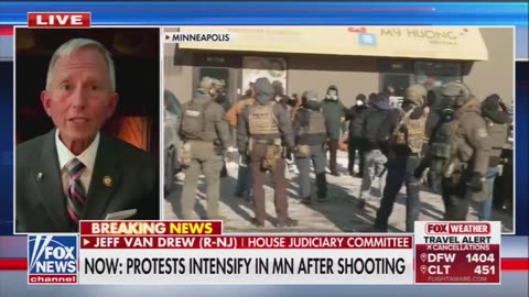 REP. JEFF VAN DREW: "Peaceful protesters do NOT have 9-millimeter weapons"