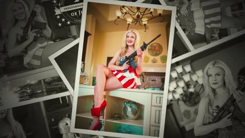 ERIKA KIRK COOKING WITH FIREPOWER! ASA 4th of July photo shoot