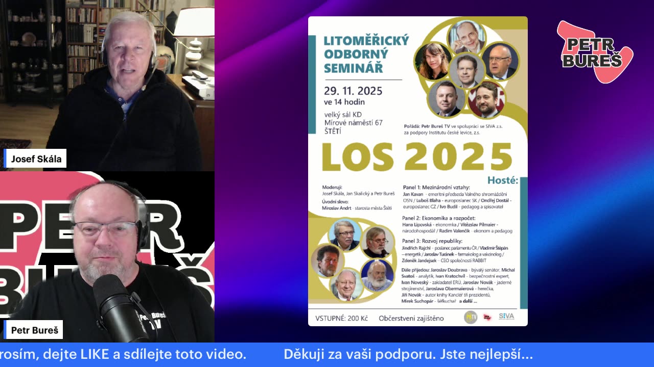 PhDr. Josef Skála, CSc. Skálova simultánka 12.11. 2025