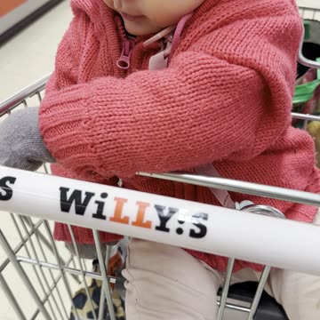 Grocery Shopping with Mommy — Baby Kayla in the Cart 🛒🥔