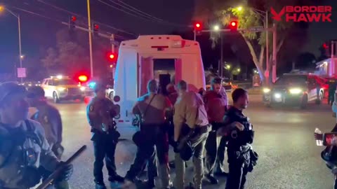 Illinois State Police arrest man leading march at ICE Broadview facility, more arrests in progress