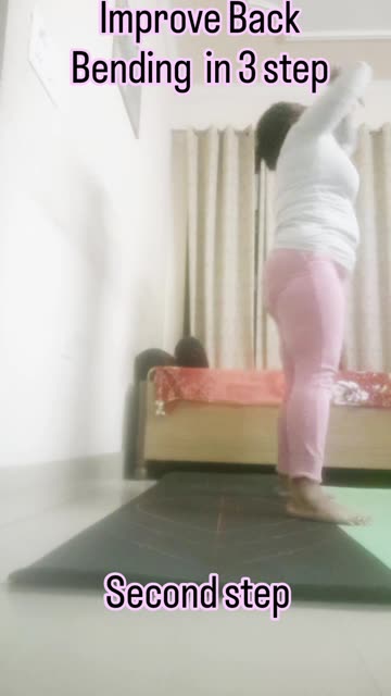 Improve back Bending with three step