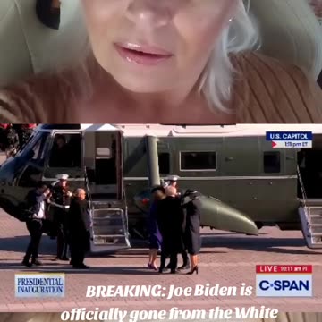 Joe Biden and Jill Biden have officially left the White House