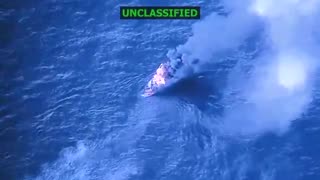 Pentagon Releases Footage Of Another Drone Strike On Drug-Trafficking Vessel
