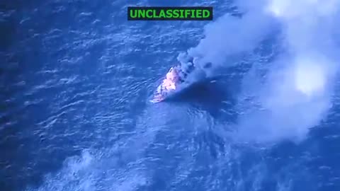Pentagon Releases Footage Of Another Drone Strike On Drug-Trafficking Vessel 
